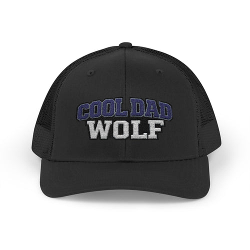 Cool Dad Wolf Snapback Trucker Cap
