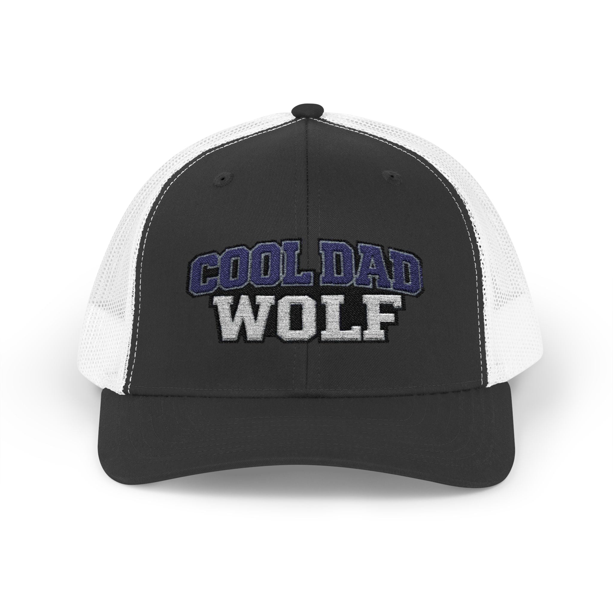 Cool Dad Wolf Snapback Trucker Cap